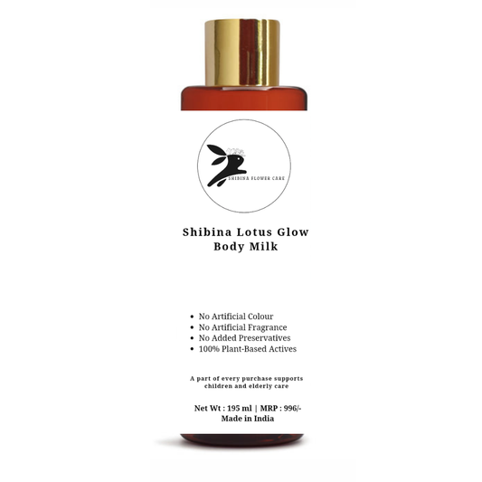 Shibina Lotus Glow Body Milk